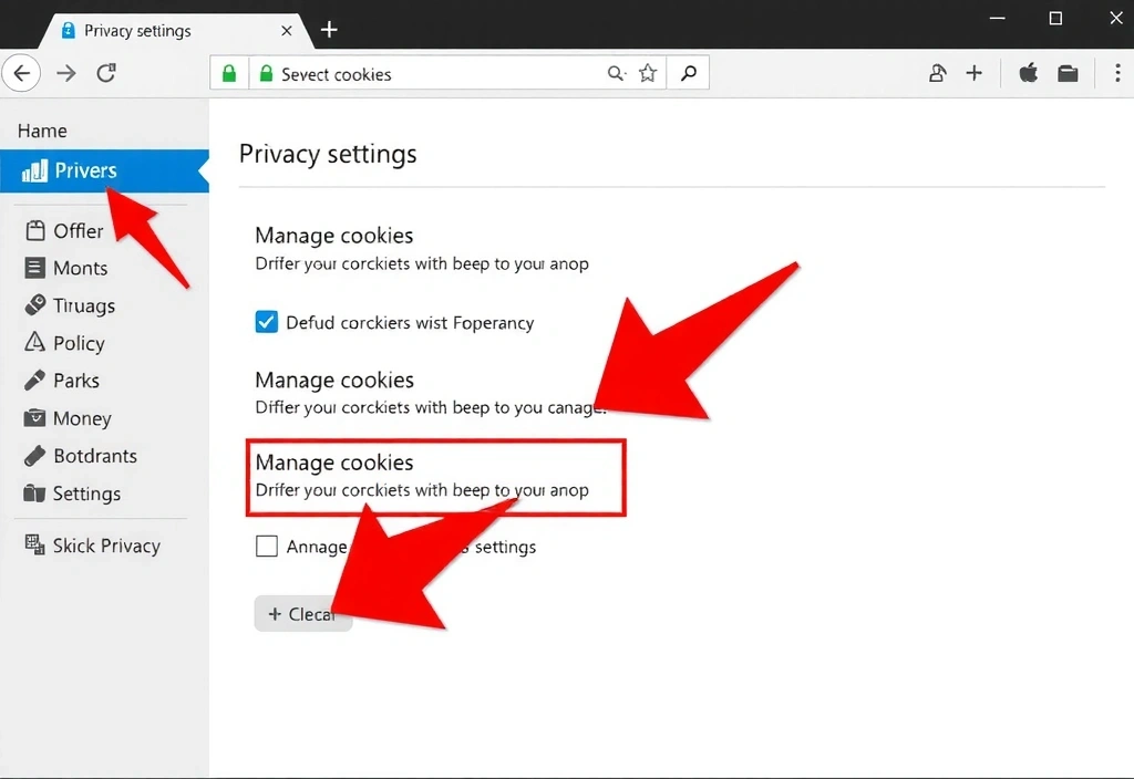 Setări de confidențialitate în browser
